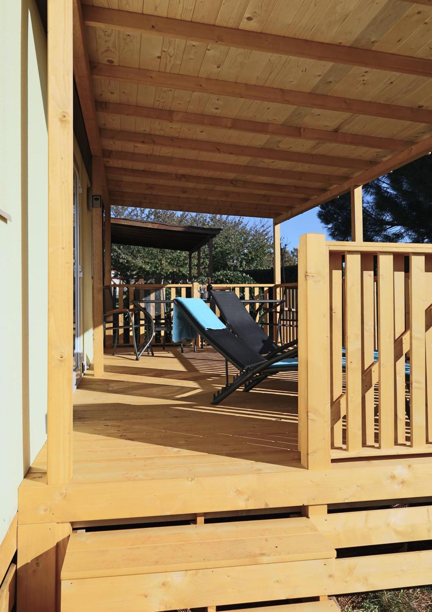 Panorama Mobile Homes In Camping Park أوماغ المظهر الخارجي الصورة