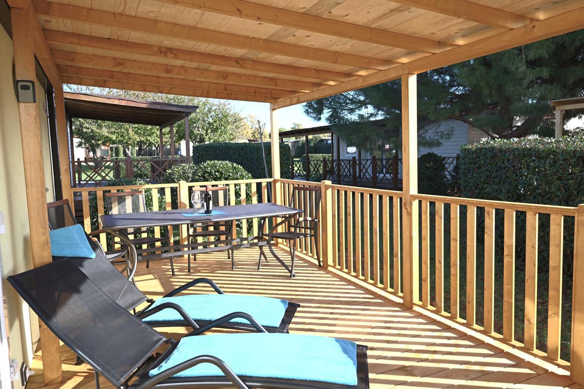 Panorama Mobile Homes In Camping Park أوماغ المظهر الخارجي الصورة